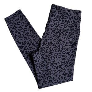 Athleta Elation Ultra High Rise 7/8 Leggings Tight Spring Night Leopard - Size M
